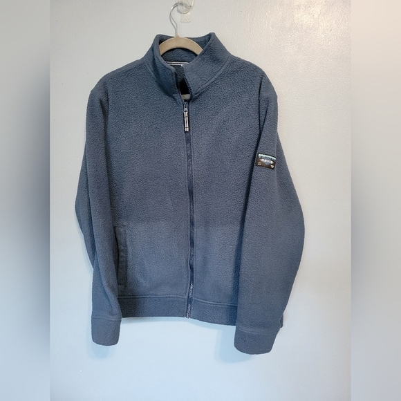 Orvis Men's Fleece Full Zip Jacket Blue Size M - Picture 1 of 9